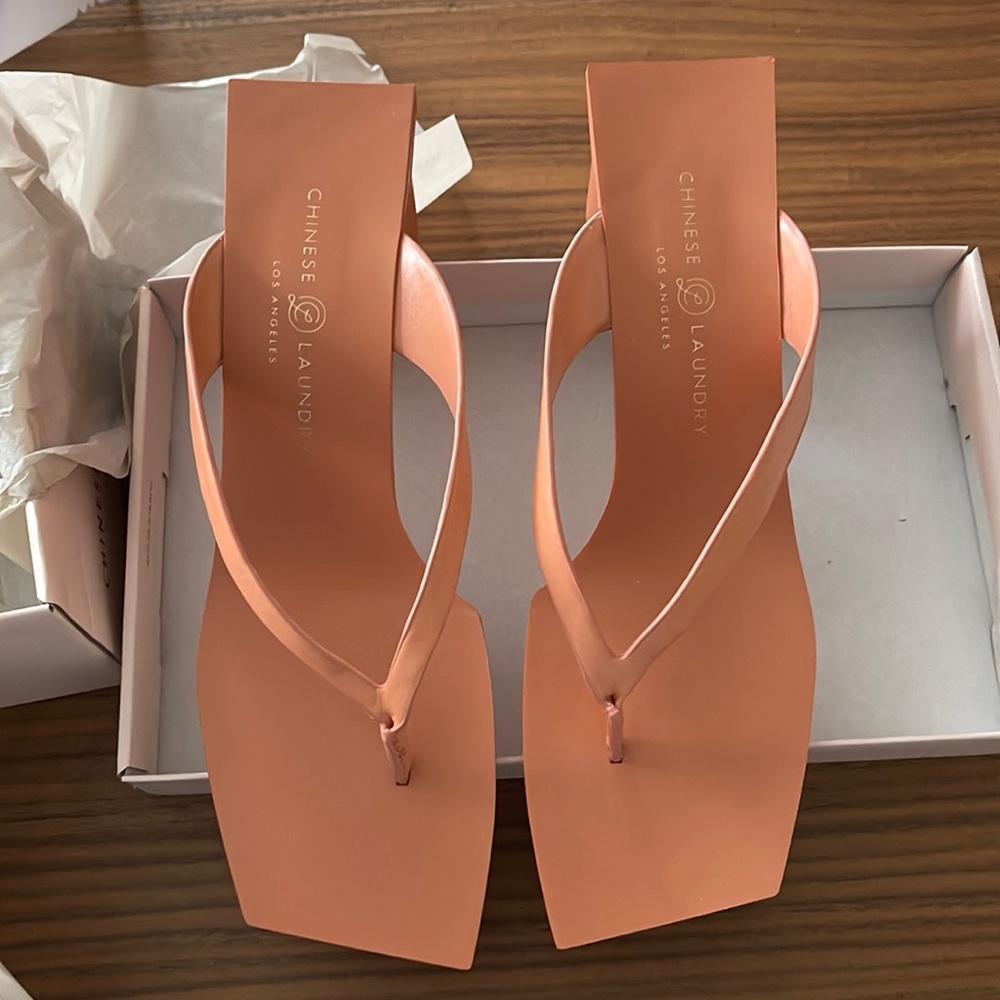 Chinese Laundry block heels